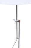 Adjustable Chrome Floor Lamp and Table Lamp Set
