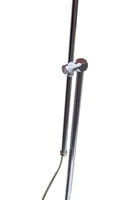 Adjustable Chrome Floor Lamp and Table Lamp Set