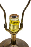 Brass and Glass Table Lamp by Chapman Lighting