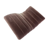 Velvet Channelback Chaise Lounge after Steve Chase