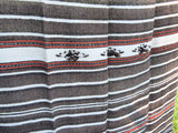 Vintage Handwoven Wool Throw or Wall Hanging