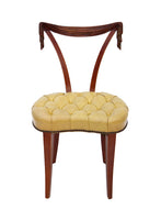 Side Chair with Swag Back by Grosfeld House