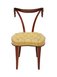 Side Chair with Swag Back by Grosfeld House