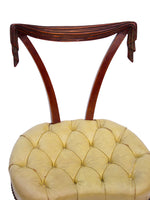 Side Chair with Swag Back by Grosfeld House