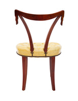 Side Chair with Swag Back by Grosfeld House