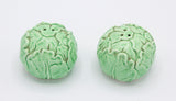 Ceramic Cabbage Salt and Pepper Shakers Made in Japan