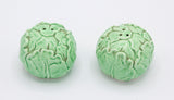 Ceramic Cabbage Salt and Pepper Shakers Made in Japan