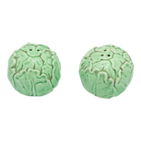 Ceramic Cabbage Salt and Pepper Shakers Made in Japan