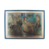 Painting 'Underwater Forms' by Listed Artist Alice Wright Uhlmann, 35 x 25