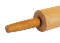Vintage Solid Maple Rolling Pin with Ball Bearings 16.5" Length