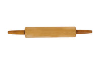 Vintage Solid Maple Rolling Pin with Ball Bearings 16.5" Length