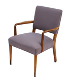 Pair of Walnut Armchairs by Stow & Davis