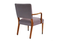 Pair of Walnut Armchairs by Stow & Davis