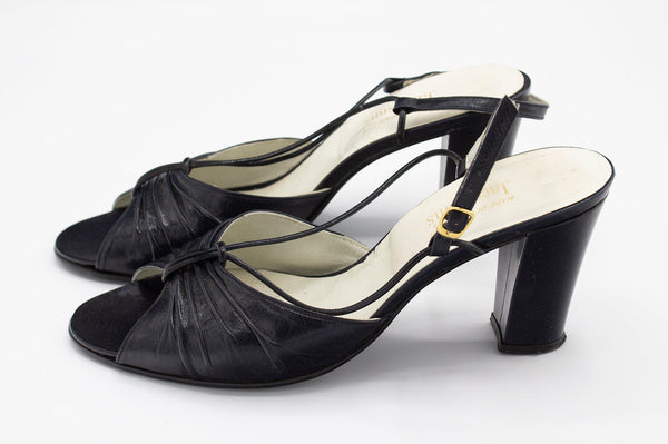 Vintage online leather heels