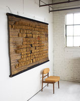 Large Bohemian Fiber Art Wall Hanging