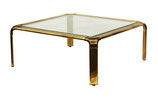 Brass Cocktail Table by Widdicomb