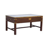 Locking Campaign Style Display Table by LaBarge