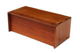 Gerald McCabe Solid Shedua Blanket Chest