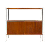 Walnut and Aluminum Cabinet by Hugh Acton