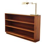 Solid Walnut Studio Bookshelf, 60"