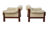 Scandinavian Armchairs after Percival Lafer, Pair