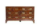 Burlwood Campaign Dresser by Hekman