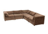 Modular Sectional Sofa by Selig, 5 Pcs