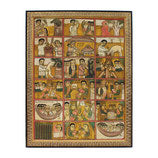 Ethiopian Story Panel Painting