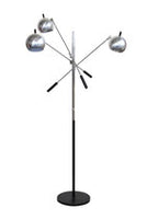 Robert Sonneman Triennale Style Chrome Floor Lamp