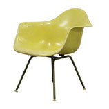Eames Arm Shell Chair in Lemon Yellow
