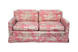 Toile Loveseat for Reupholstery