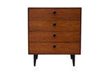 Thin Edge Rosewood Nightstand by George Nelson