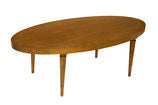 Oval Coffee Table by T.H. Robsjohn-Gibbings