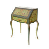 Handpainted Antique Secretary Desk