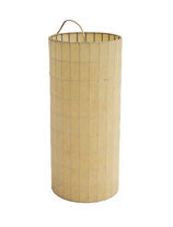 Cylindrical Pendant Bubble Lamp by George Nelson for Howard Miller