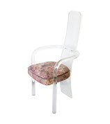 Single Lucite Armchair