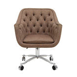 Tufted Task Chair by Ward Bennett for Brickel