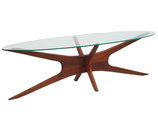 Adrian Pearsall Coffee Table in Walnut