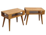 Pair End Tables by Russel Wright for Conant Ball