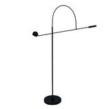 Orbiter Floor Lamp by Robert Sonneman for George Kovacs