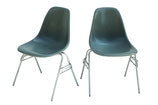 Herman Miller Side Shell Chair in Seafoam