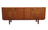Danish Modern Rosewood Credenza