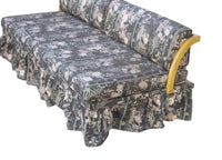Maple Daybed with Ruffled Floral Upholstery