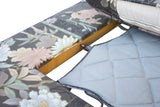 Maple Daybed with Ruffled Floral Upholstery