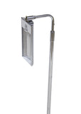 Postmodern Chrome Floor Lamp by Koch + Lowy